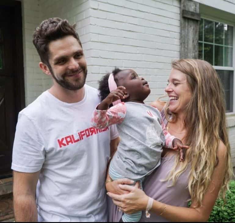 Thomas Rhett Daughter Thomas Rhett and Wife Lauren Planning Special Return To Uganda With ...