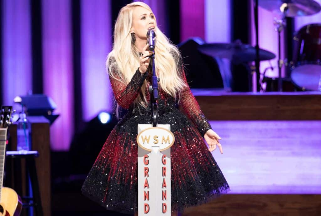 Carrie Underwood; Photo Courtesy Grand Ole Opry, Chris Hollo