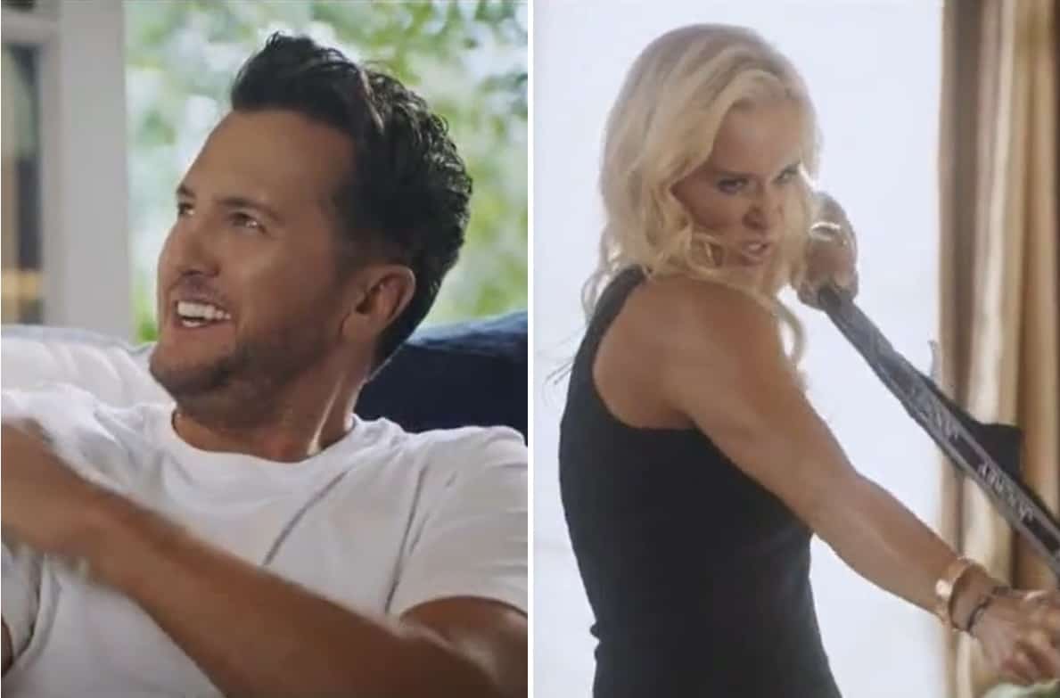 Luke Bryan + Wife Caroline Star in Hilarious Jockey Underwear Ad