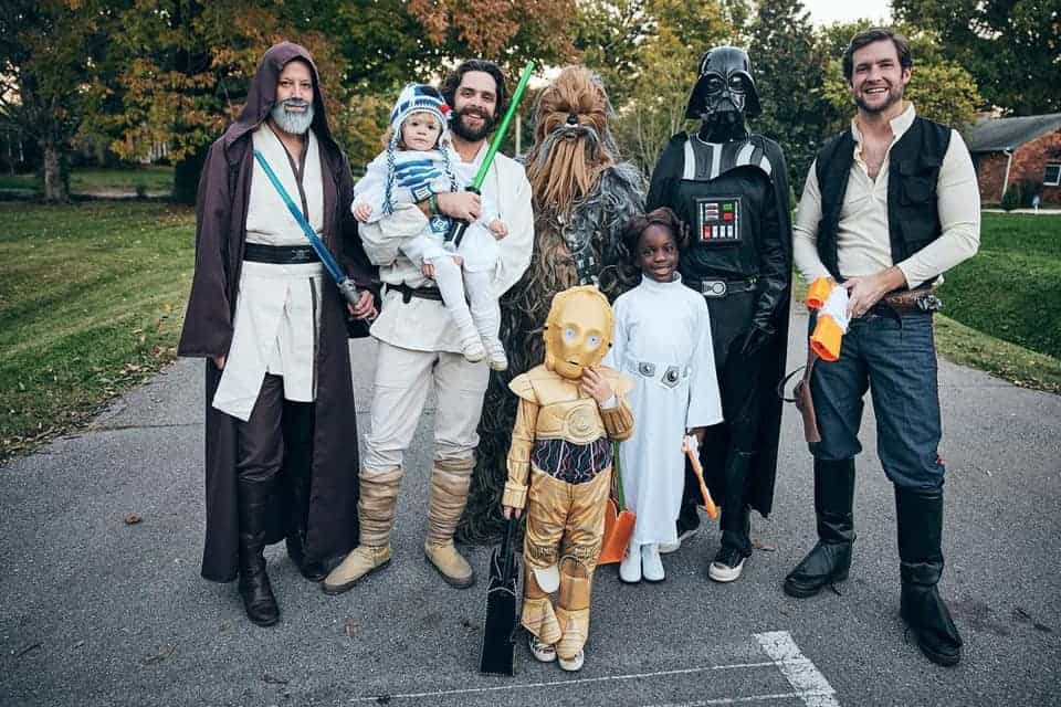 Star wars outlet family costume