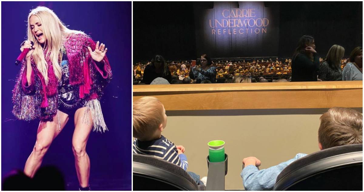 Carrie Underwood's Sons Attend Her Las Vegas Residency For the ...