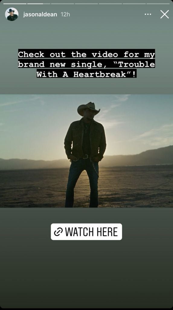 Hear Jason Aldean's New Single, 'Trouble With A Heartbreak,' From ...