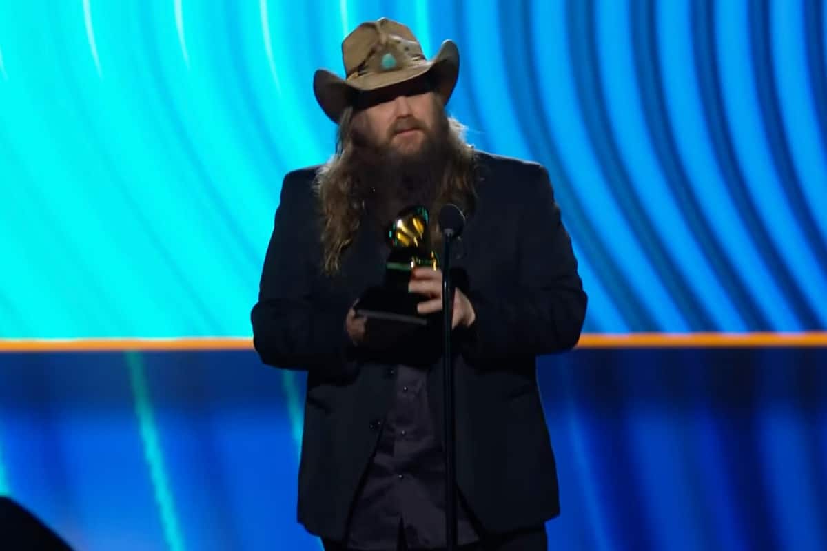 Chris Stapleton Wins Best Country Solo Performance and Best Country