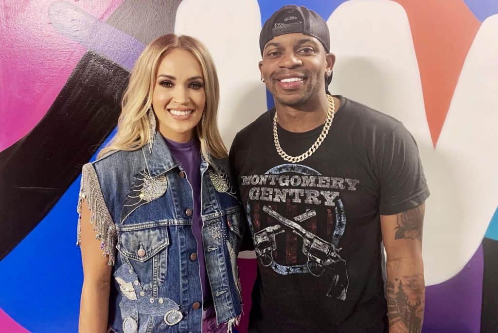 Carrie Underwood Teases Jimmie Allen Collab On Denim & Rhinestones Tour