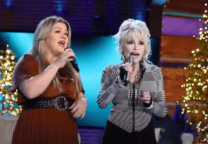 Kelly Clarkson, Dolly Parton; Photo via YouTube, The Kelly Clarkson Show