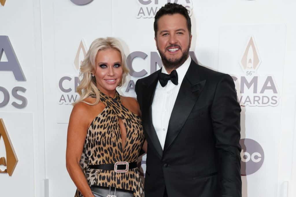 Luke Bryan and Wife, Caroline; Photo Courtesy CMA