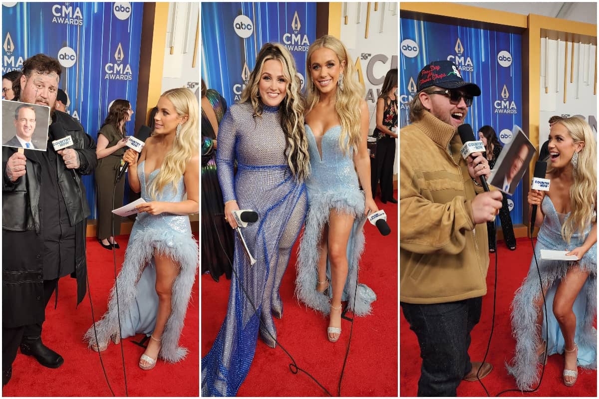 WATCH Megan Moroney Brings The Fun To The CMA Awards Red Carpet with