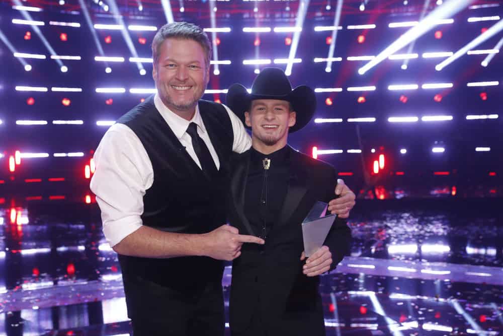 Blake Shelton, Bryce Leatherwood;  Photo: Trae Patton/NBC