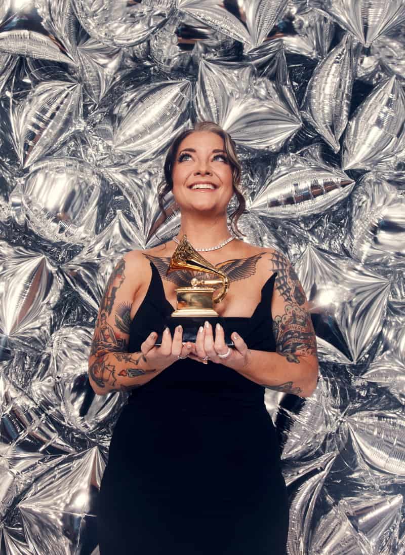 Ashley McBryde's Strapless GRAMMY Dress Inspires 'Ashley, Put Your Bra