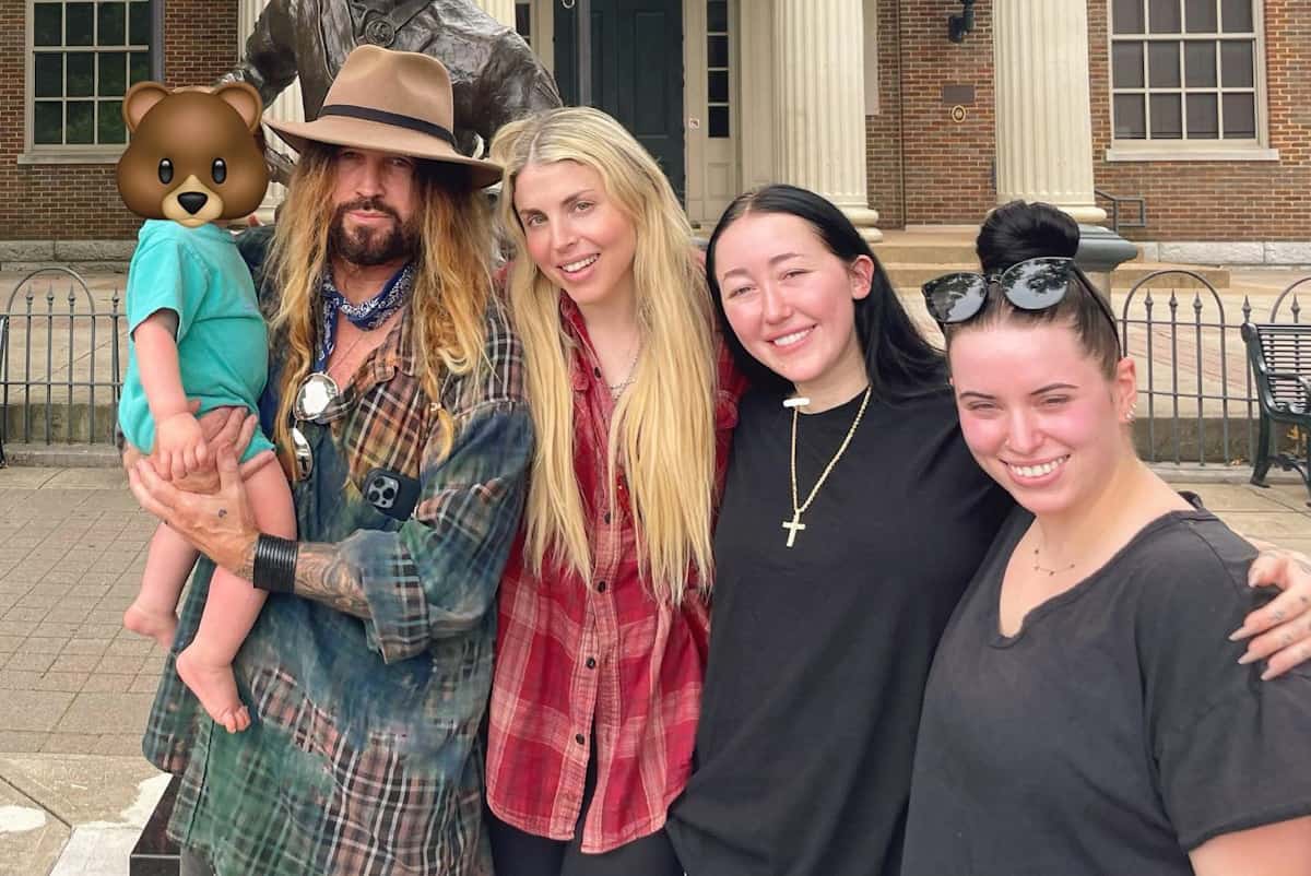 Billy Ray Cyrus and Fiancée Firerose Celebrate Noah Cyrus and Pinkus ...