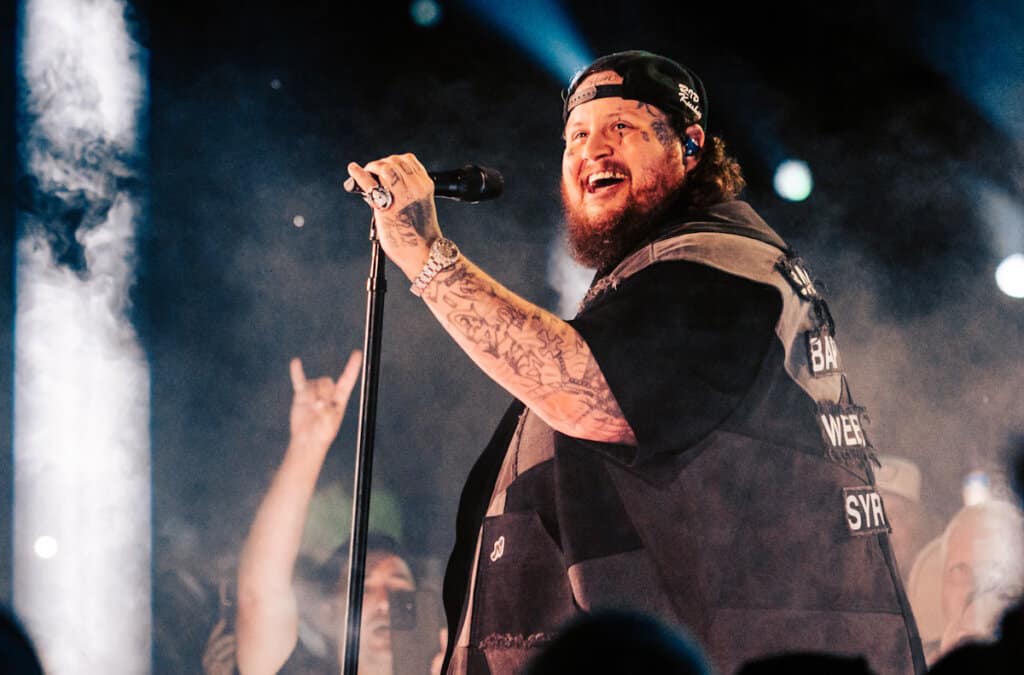 WATCH Jelly Roll Triumphs During FirstEver CMA Fest Performance