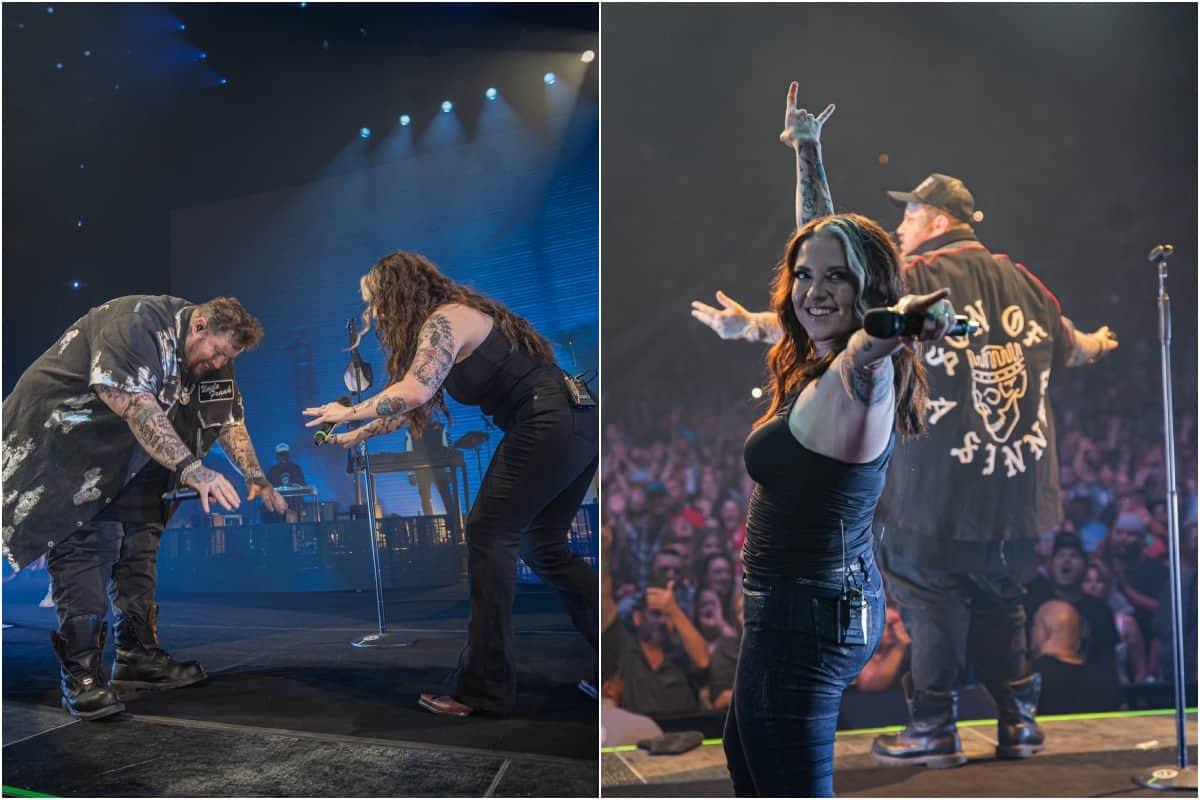 Ashley McBryde, Jelly Roll; Photos by JEANZ Media, Courtesy Instagram