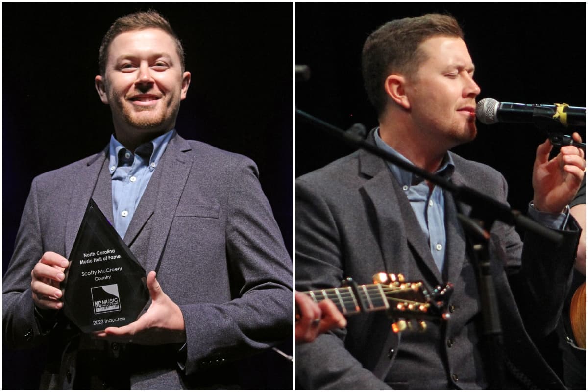 Scotty McCreery; Photos Courtesy North Carolina Music Hall of Fame