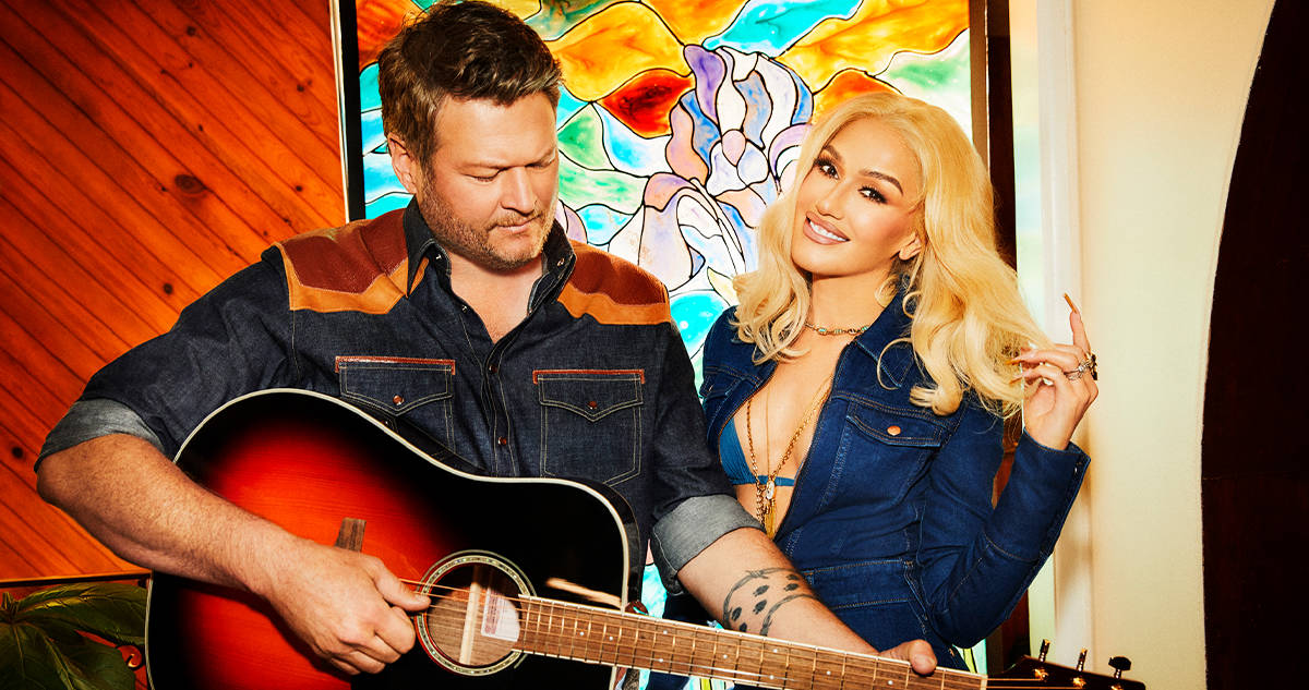 Blake Shelton And Gwen Stefani's Newest Collaboration, 'Purple Irises