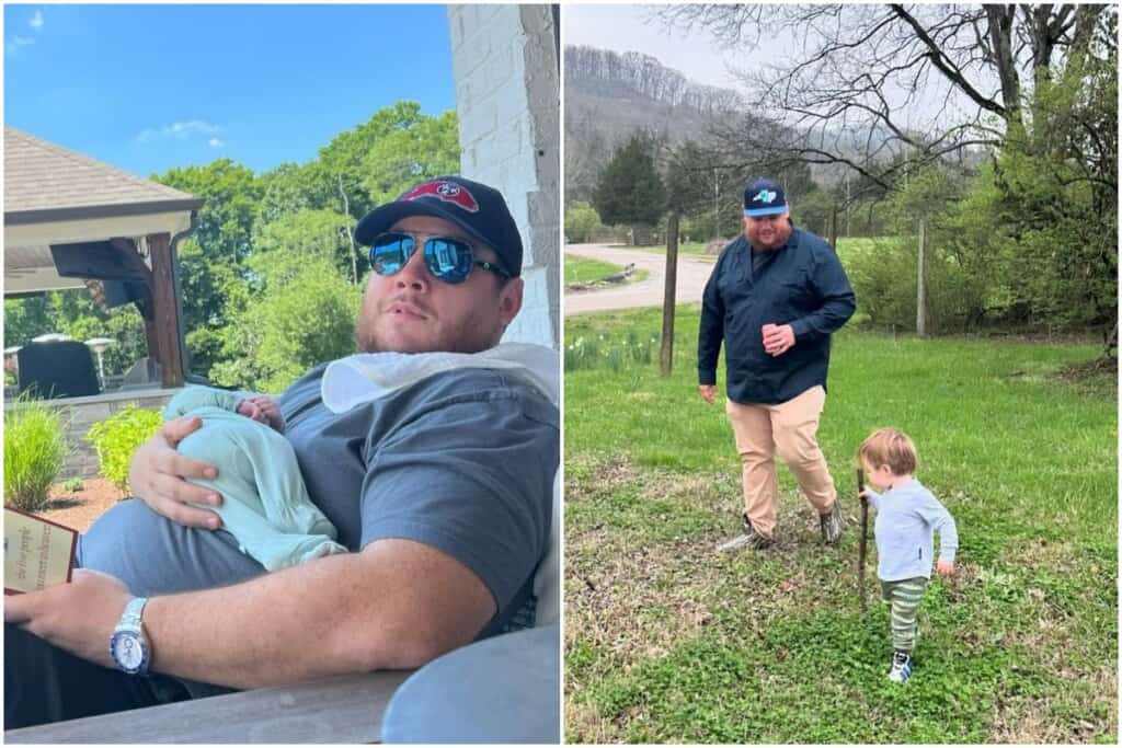 Luke Combs Shares Sweet Photos Of Sons Tex And Beau As Fathers Sons Luke Combs Shares Sweet Photos Of Sons Tex And Beau As Fathers Sons