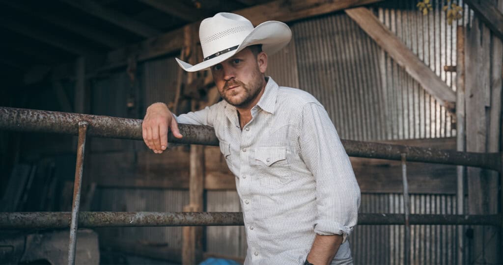 Justin Moore; Photo by Cody Villalobos