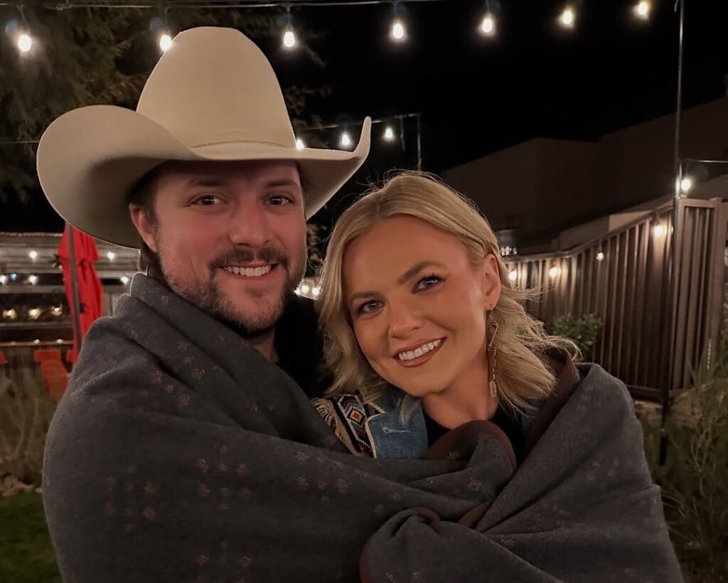 Walker Montgomery, Krista Slaubaugh; Photo via Instagram