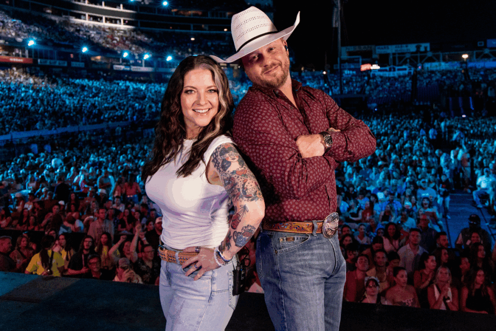 Ashley McBryde, Cody Johnson; Photo by John Shearer/Getty for CMA