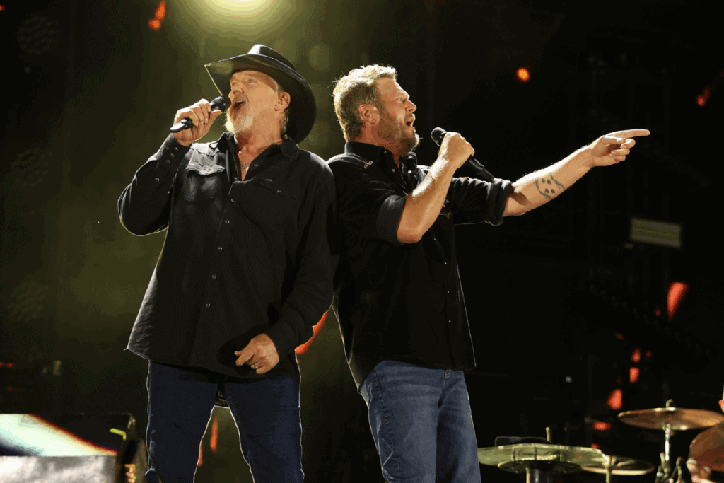 Trace Adkins, Blake Shelton; Photo Courtesy CMA