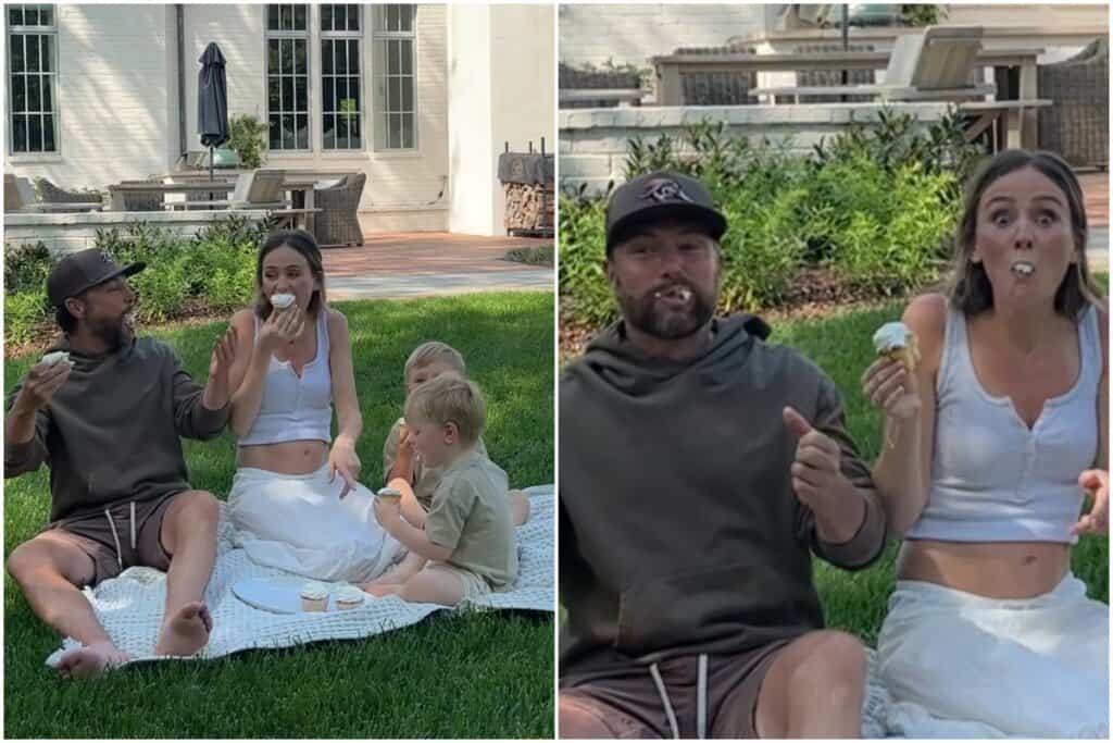 Chris Lane, Lauren Lane and Family; Photos via Instagram