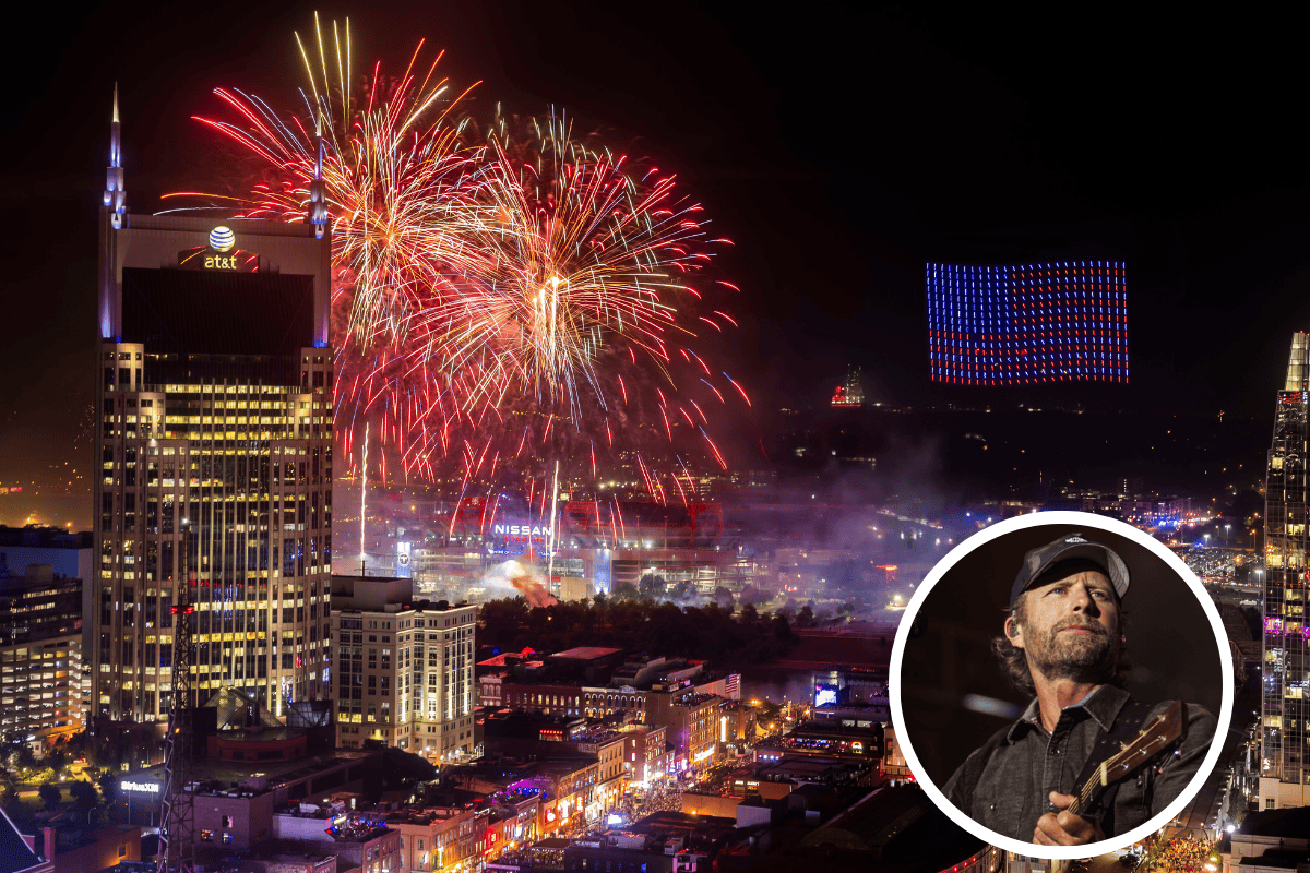 Nashville Fireworks, Dierks Bentley; Photos Provided