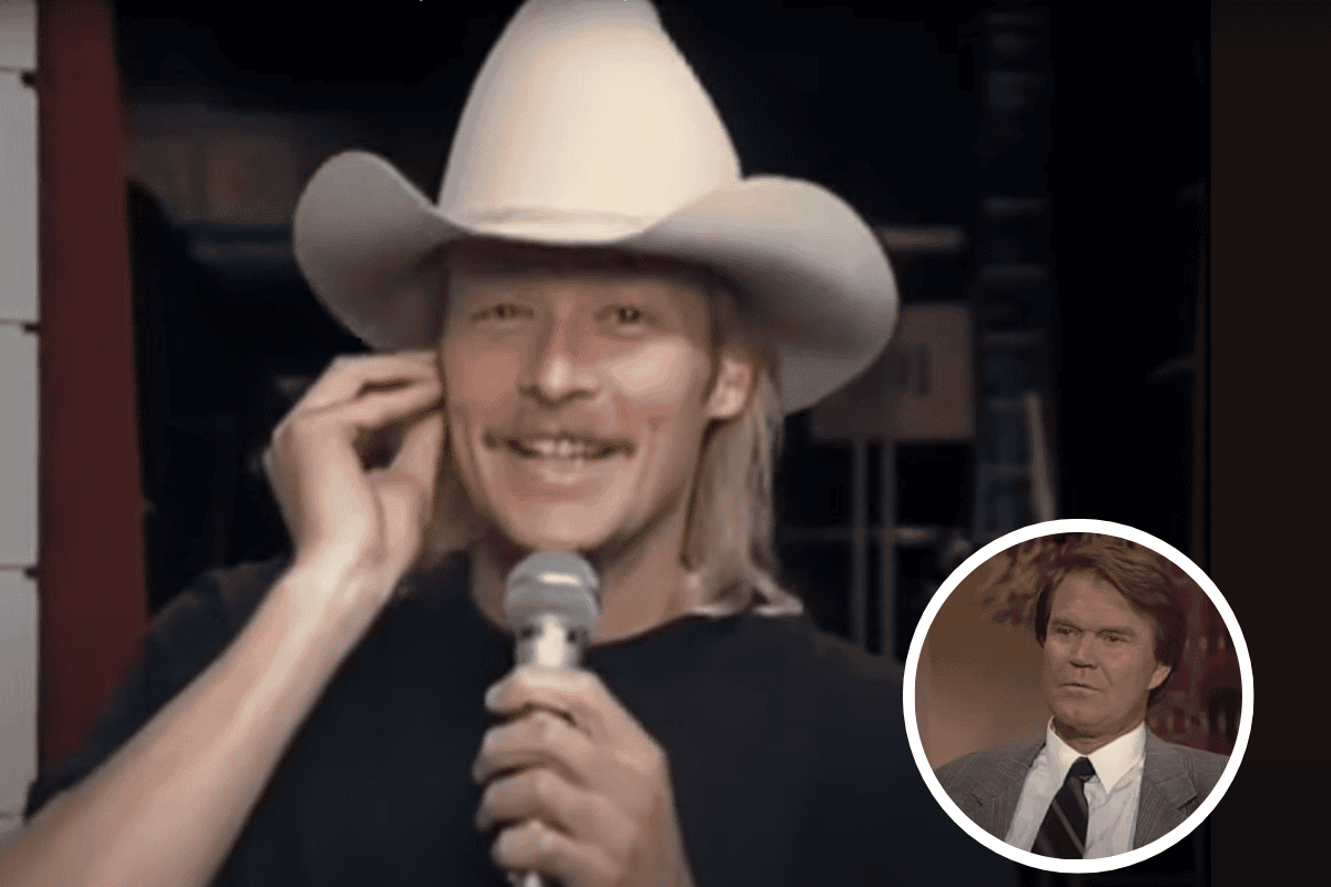 Alan Jackson, Glen Campbell; Photos via YouTube