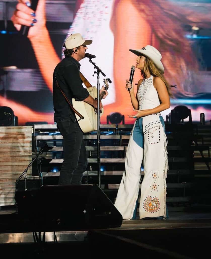 Drew Baldridge, Lainey Wilson; Photo Courtesy Drew Baldridge