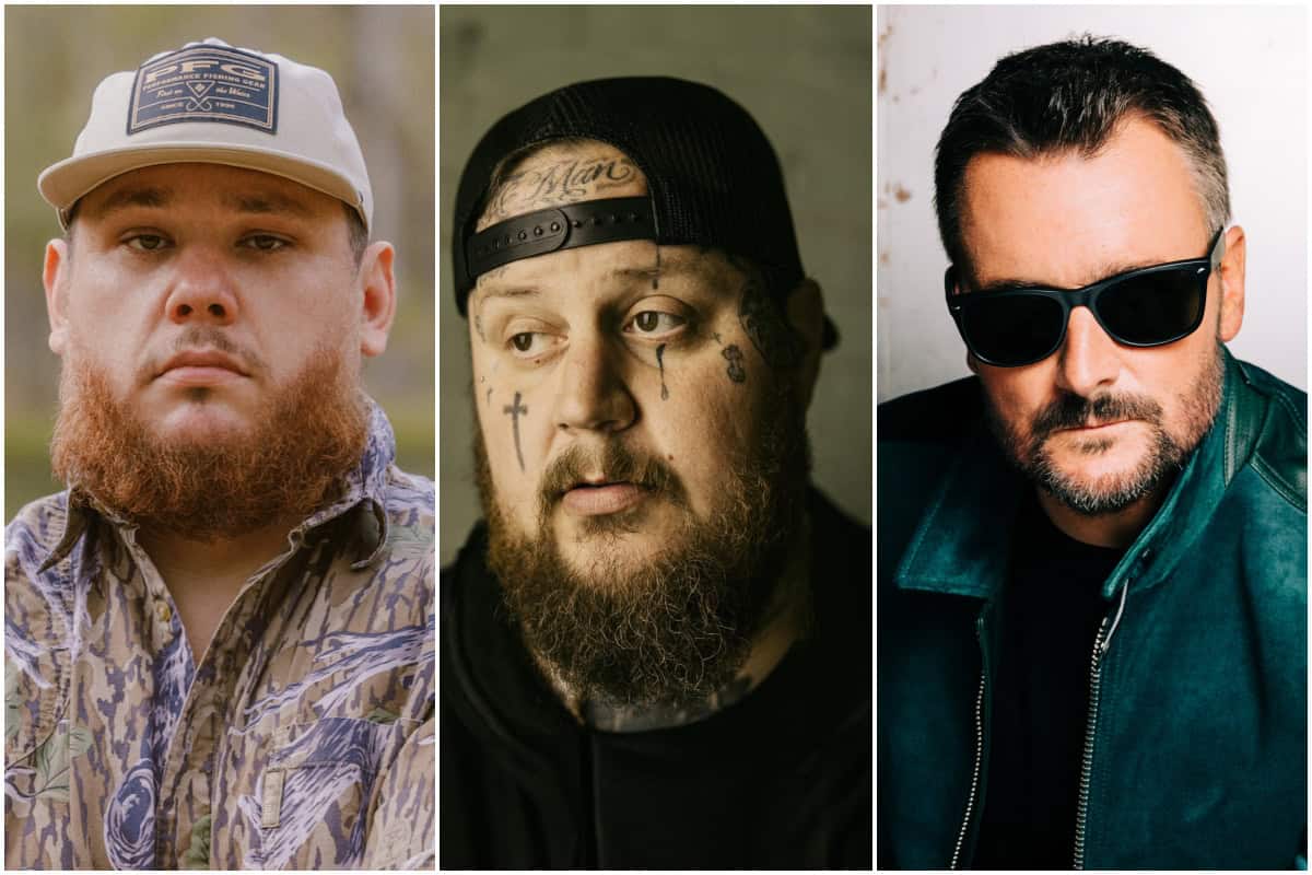 Luke Combs, Jelly Roll, Eric Church; Photos Provided