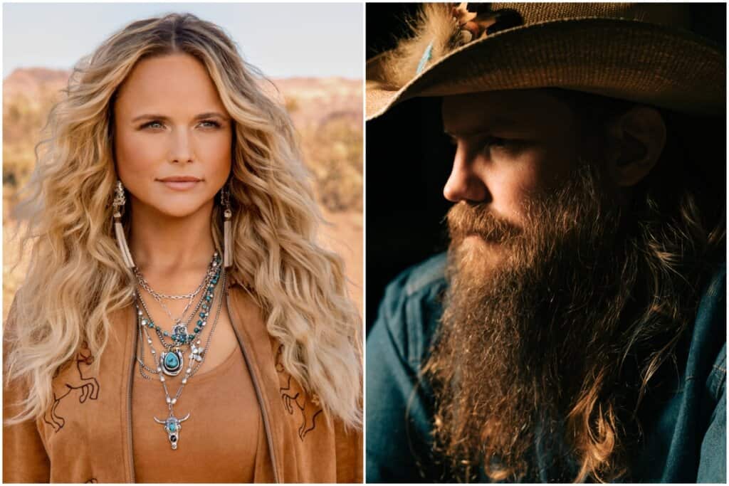 Miranda Lambert; Photo Courtesy of Boot Barn, Chris Stapleton Photo by Becky Fluke