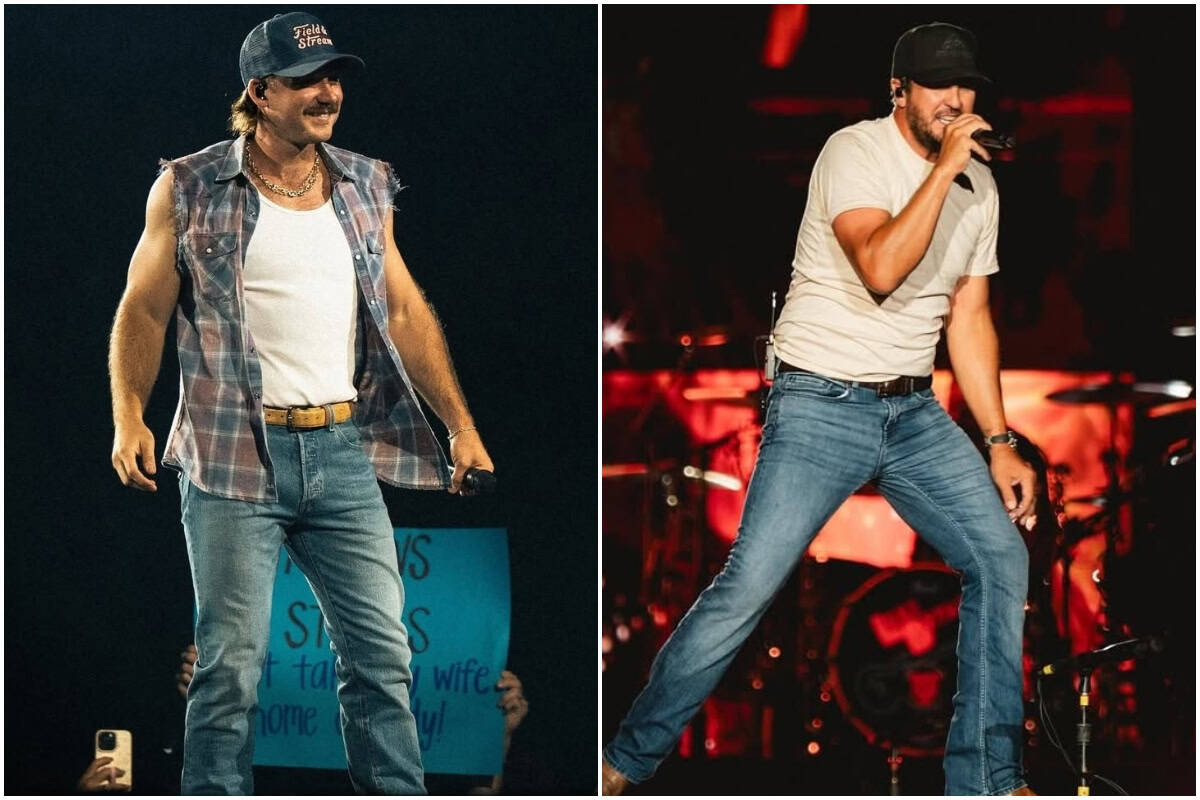 Photos Courtesy Morgan Wallen, Luke Bryan