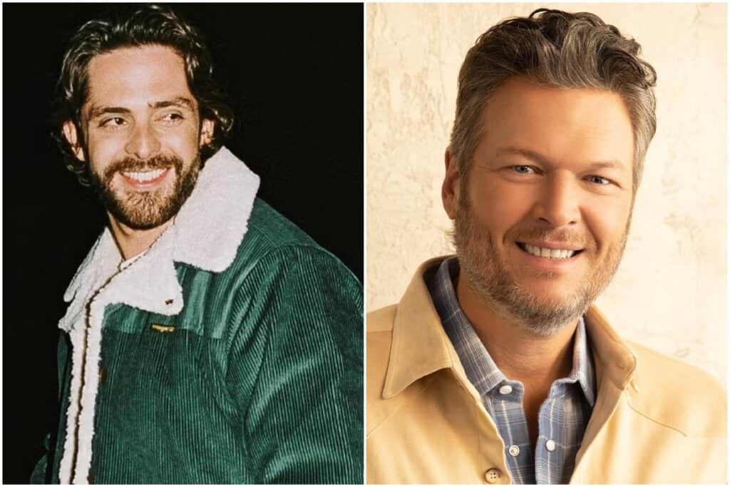 Thomas Rhett, Blake Shelton; Photos Provided