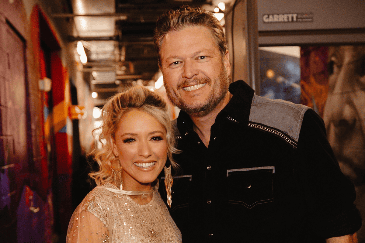 Emily Ann Roberts, Blake Shelton; Photo Courtesy Emily Ann Roberts