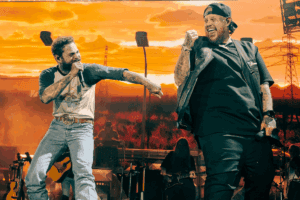 Post Malone, Jelly Roll; Photo by Adam Degross