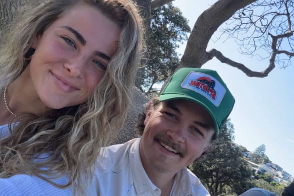 Zach Top, Amelia Taylor; Photo via Instagram