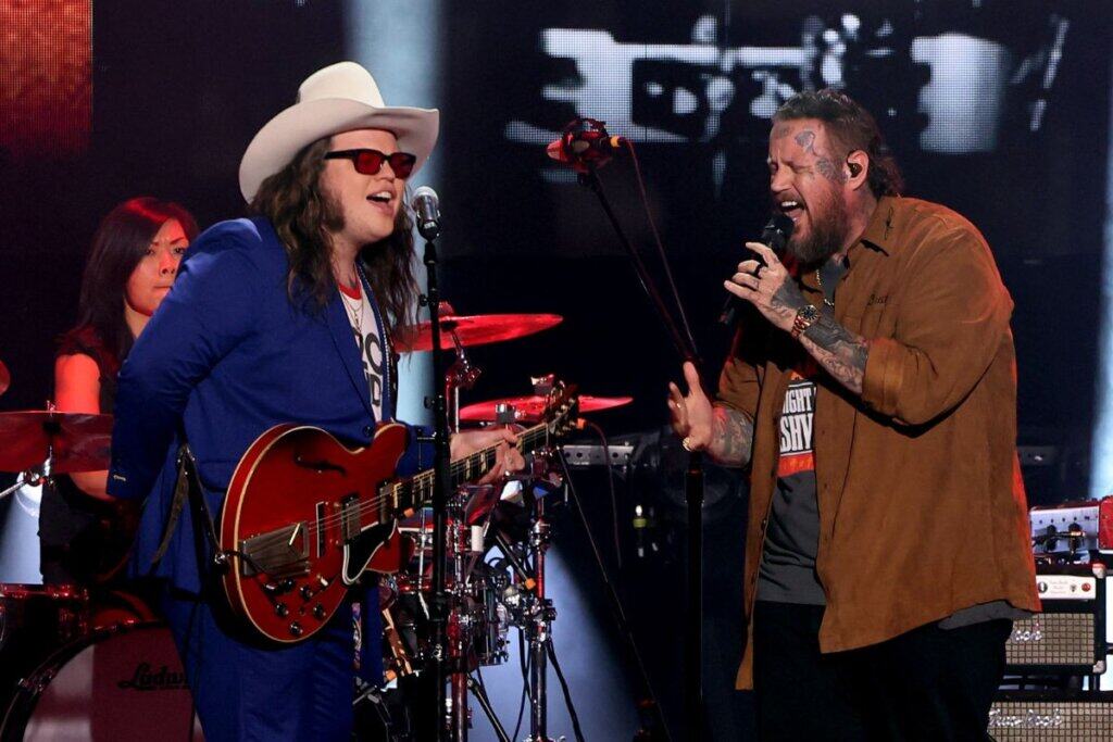 Marcus King and Jelly Roll; Photo by Terry Wyatt/Getty Images for Stand Up To Cancer