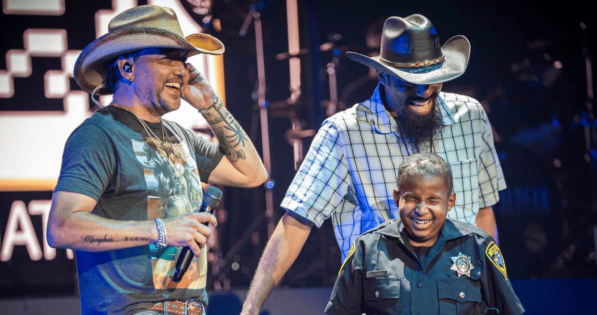 Jason Aldean Answers DJ Daniel’s Call, Raises $200K For Pediatric Cancer Nonprofit