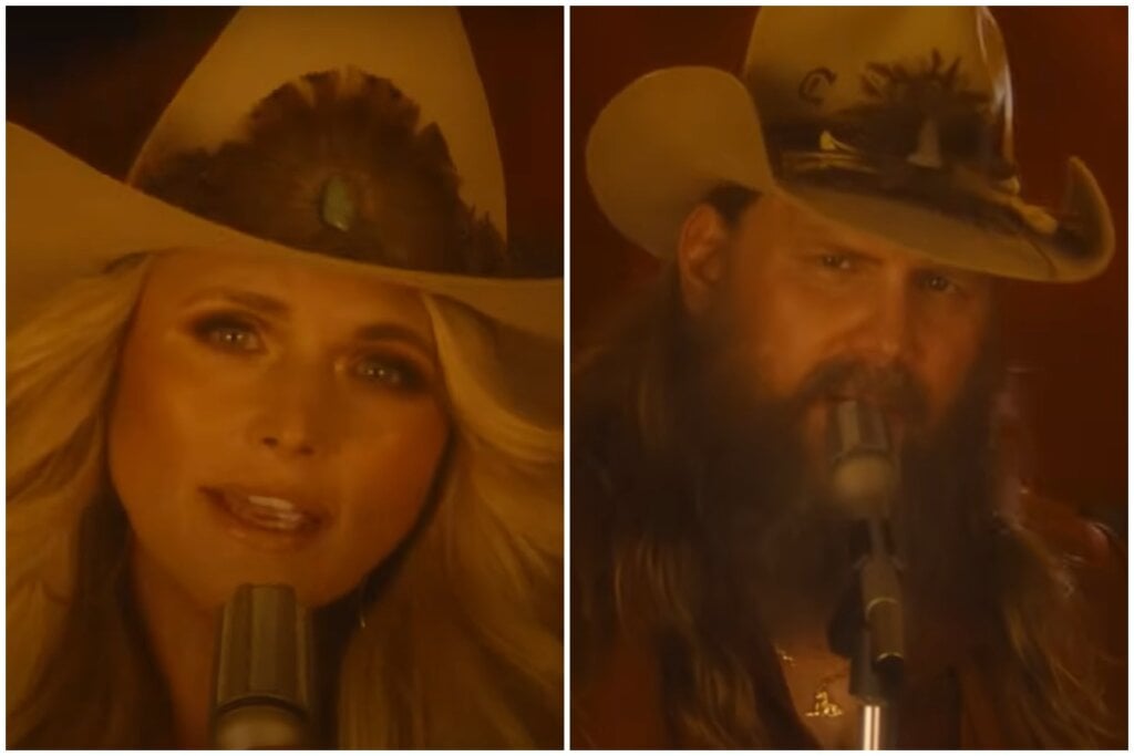 Miranda Lambert, Chris Stapleton; Photos via YouTube 