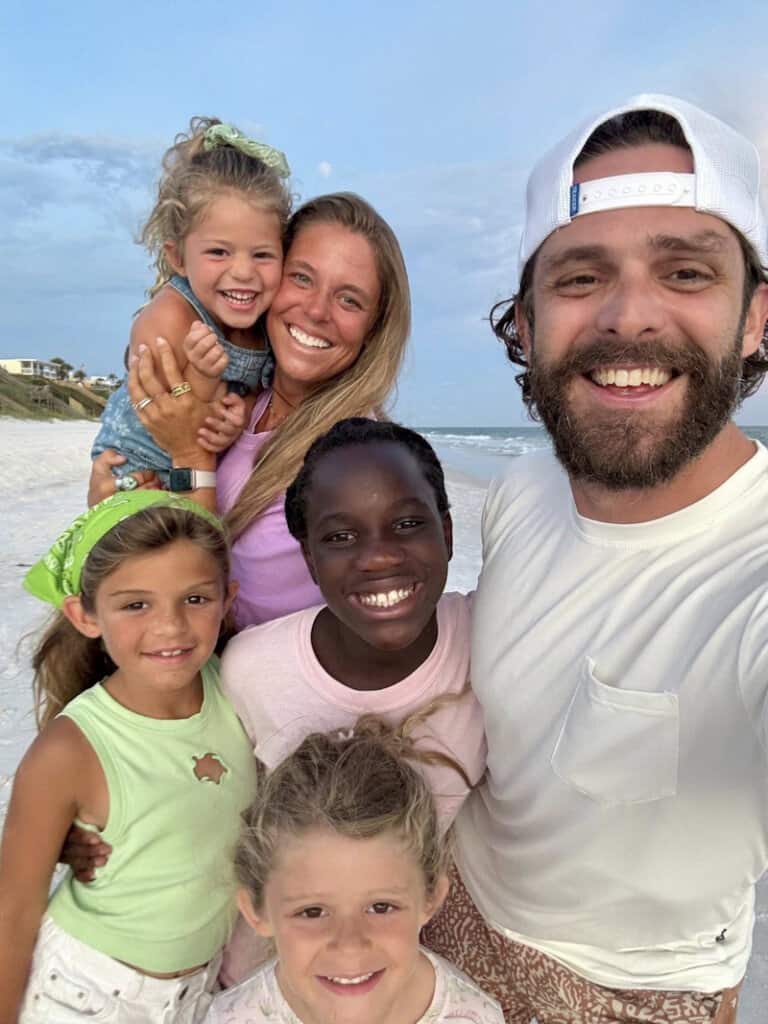 Thomas Rhett and Family; Photo Courtesy Thomas Rhett 