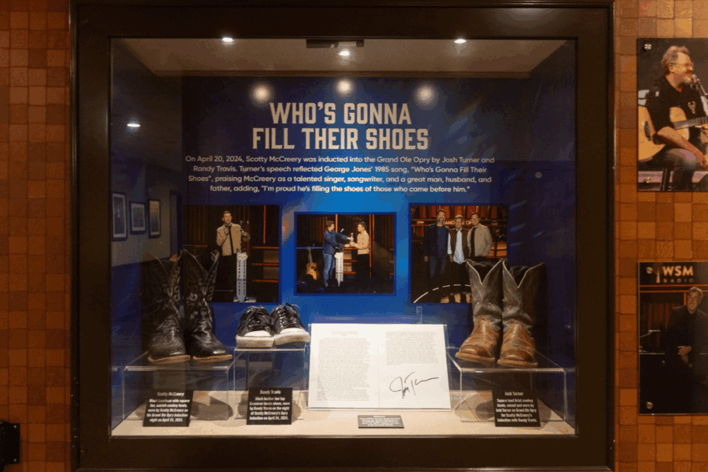Who's Gonna Fill Their Shoes Opry Display 