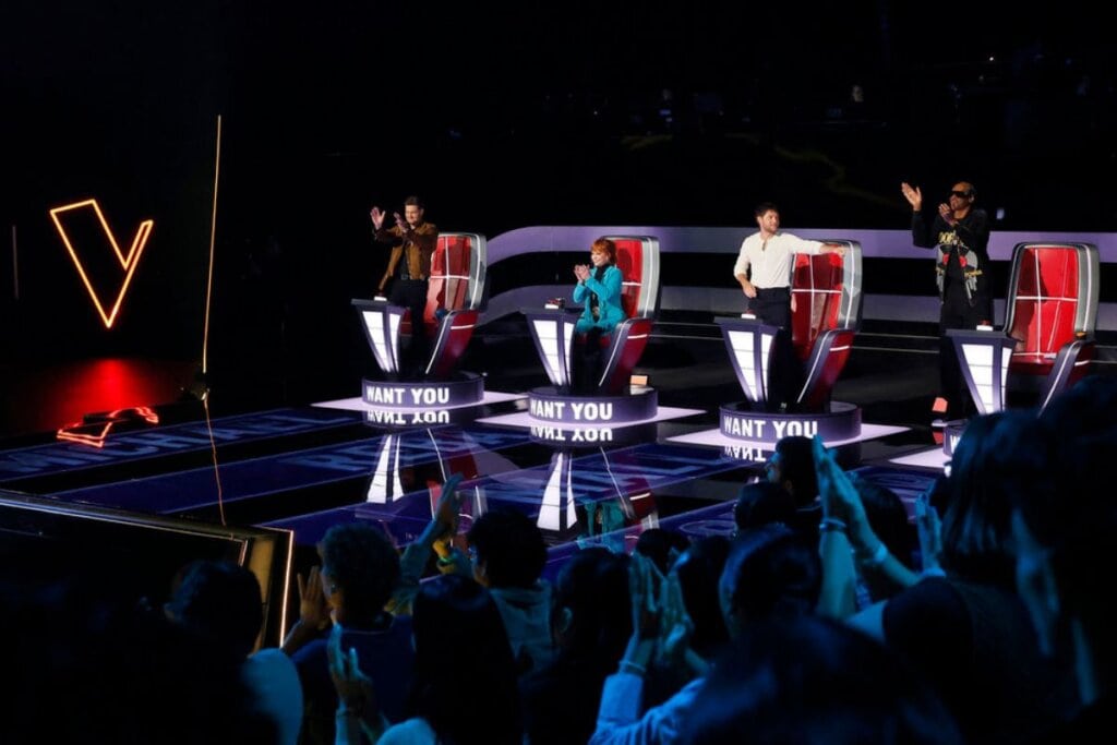 Reba McEntire, Michael Bublé, Niall Horan, Snoop Dogg; Photo Courtesy of NBC