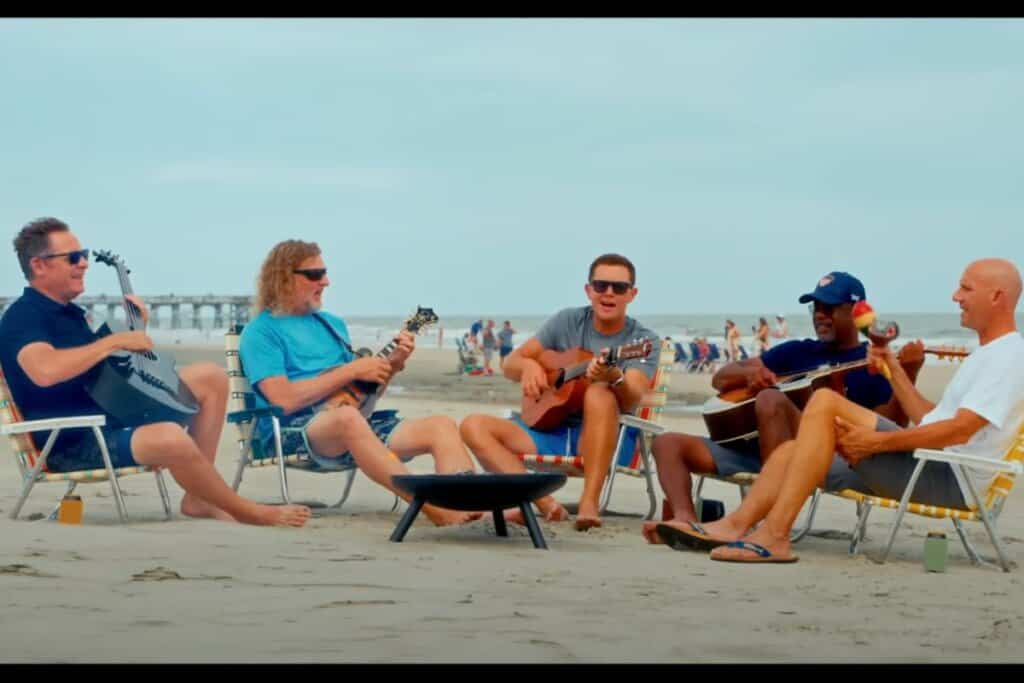 Scotty McCreery, Hootie & The Blowfish; Photos Courtesy of YouTube