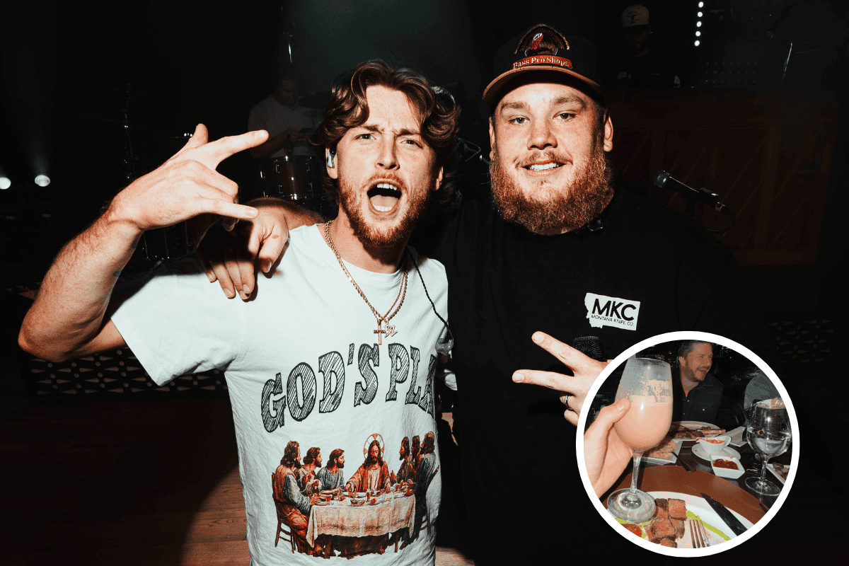 Bailey Zimmerman, Luke Combs; Photo by masonn1k