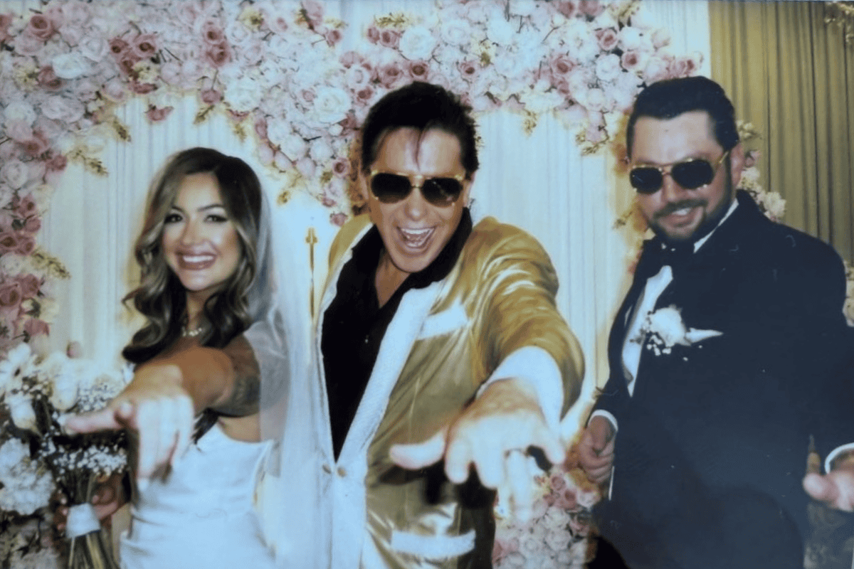 Chayce Beckham and Wife Ashley; Photo via Instagram