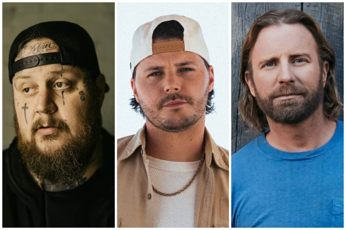 Jelly Roll, Josh Ross, Dierks Bentley; Photos Provided