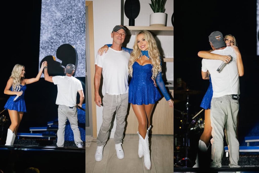 Kenny Chesney, Megan Moroney; Photos Courtesy Megan Moroney