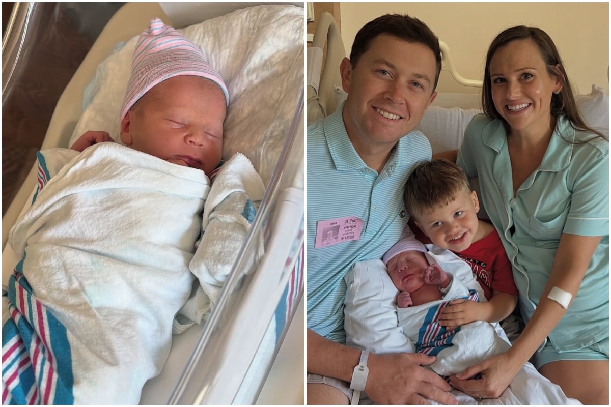 Scotty McCreery, wife Gabi and sons Avery and Oliver; Photo Courtesy of Scotty McCreery