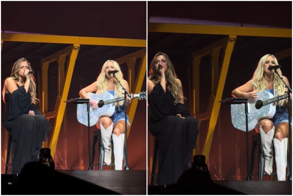 Tate, McRae, Megan Moroney; Photos via TikTok