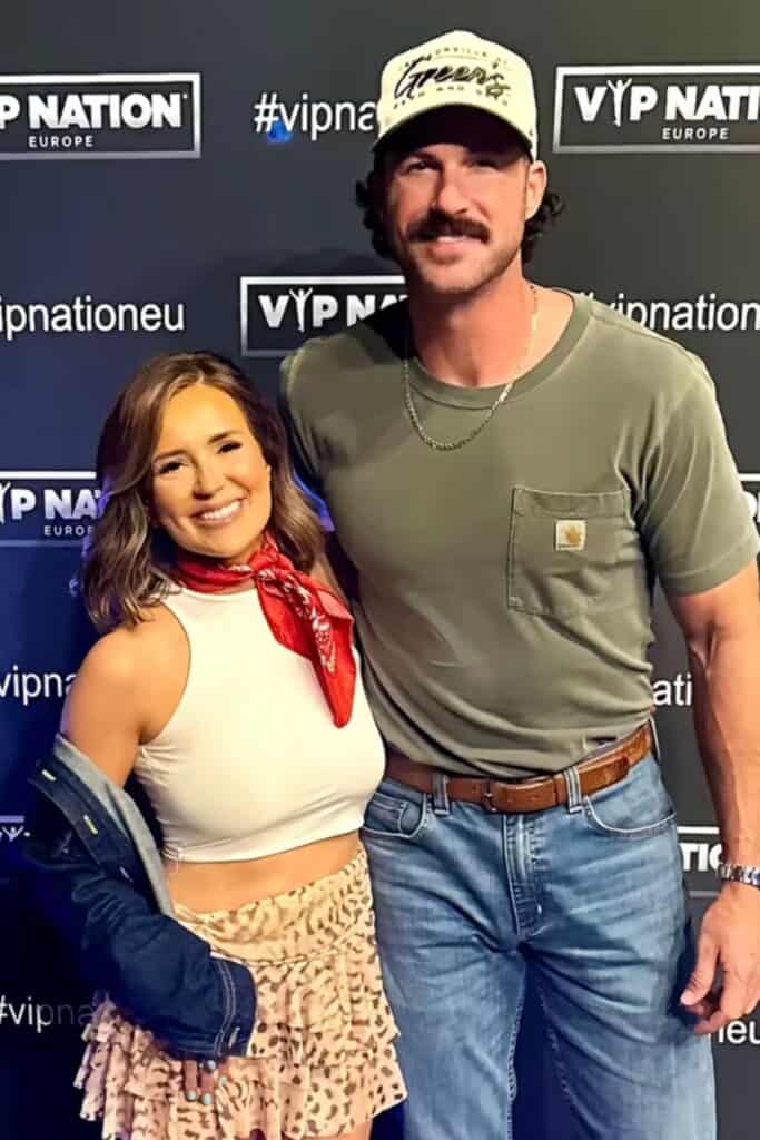 Jordan Petrie, Riley Green; Photo Courtesy of Jordan Petrie