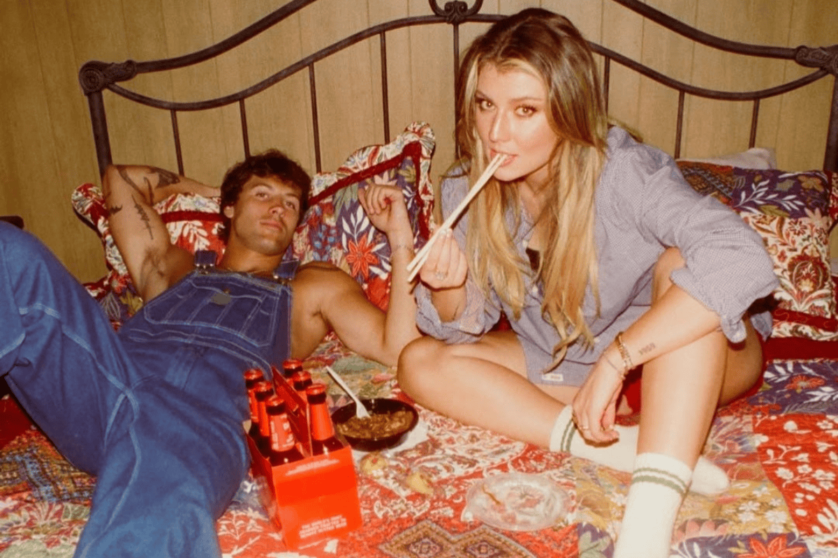 Dasha with Love Island’s Rob Rausch; Photo Courtesy of Dasha