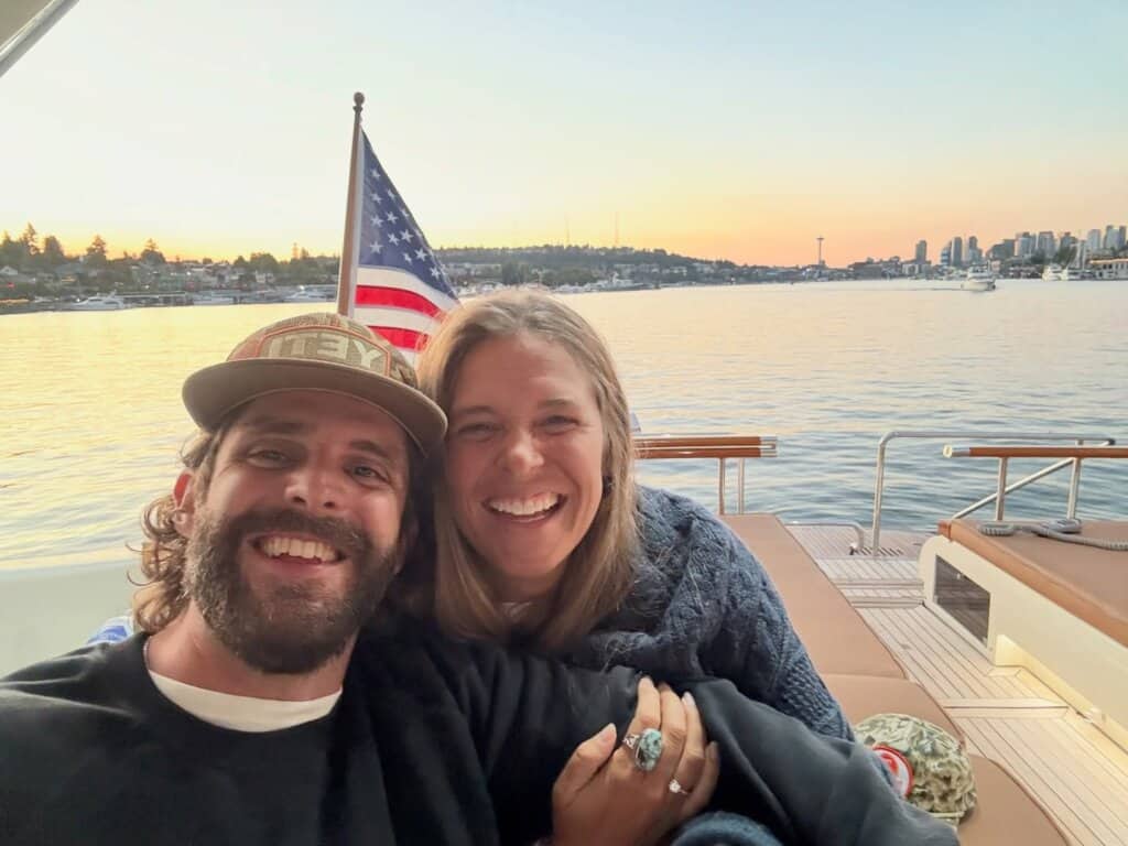 Thomas Rhett and wife Lauren; Photo Courtesy of Thomas Rhett